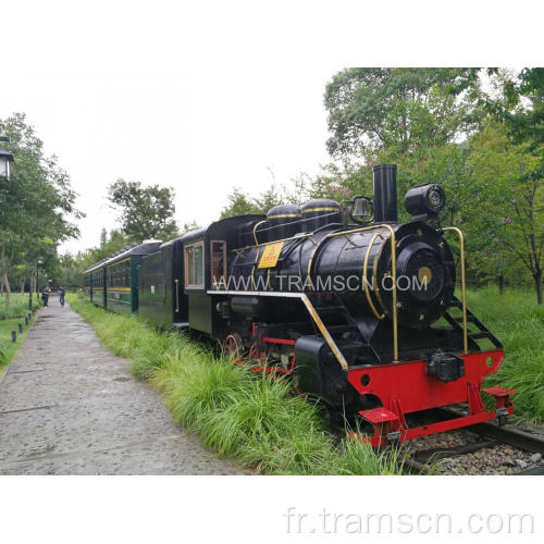 1: 1 locomotive de vapeur antique